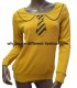 t-shirt camicette top invernali marca 101 idees 3037AM spagnoli moda