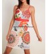 kjoler tunika print etniske blomstre sommer 101 idées 1651Y grossister tøj