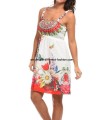 vestido tunica verao padroes etnico floral 101 idées 1626Y