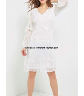 white boho chic dress 101 idées 'Emilia' RESALE